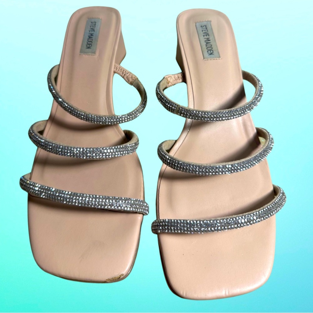 Steve Madden short chubby heal